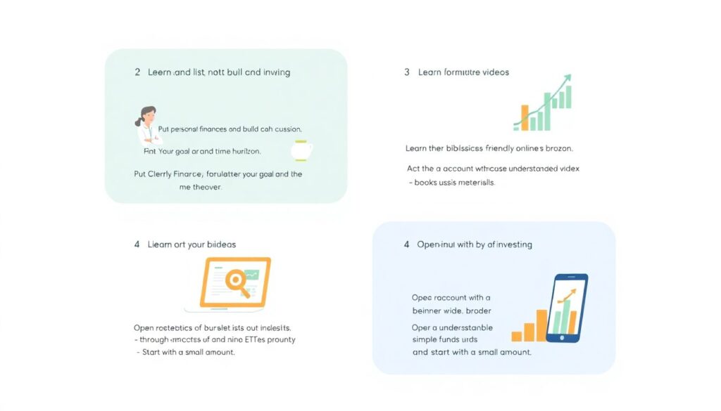 Инвестиции для начинающих: пошаговый план выхода на рынок без лишнего риска - иллюстрация
