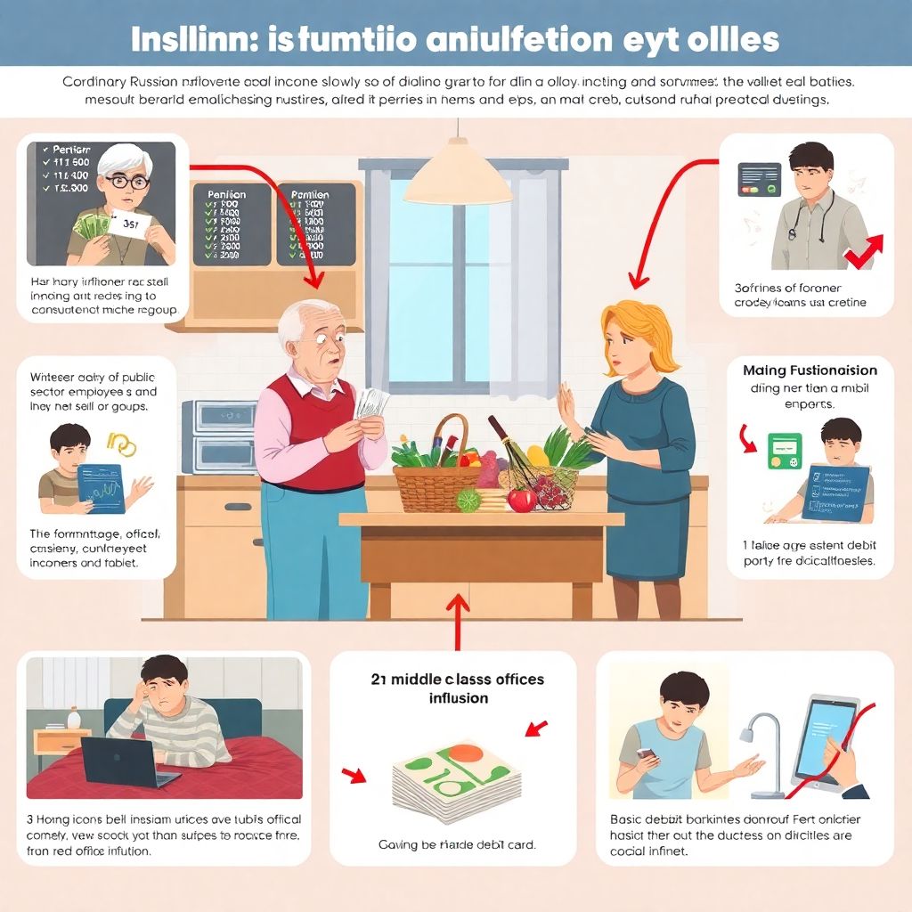 Инфляция против реальных доходов в России: кто теряет больше и как защититься