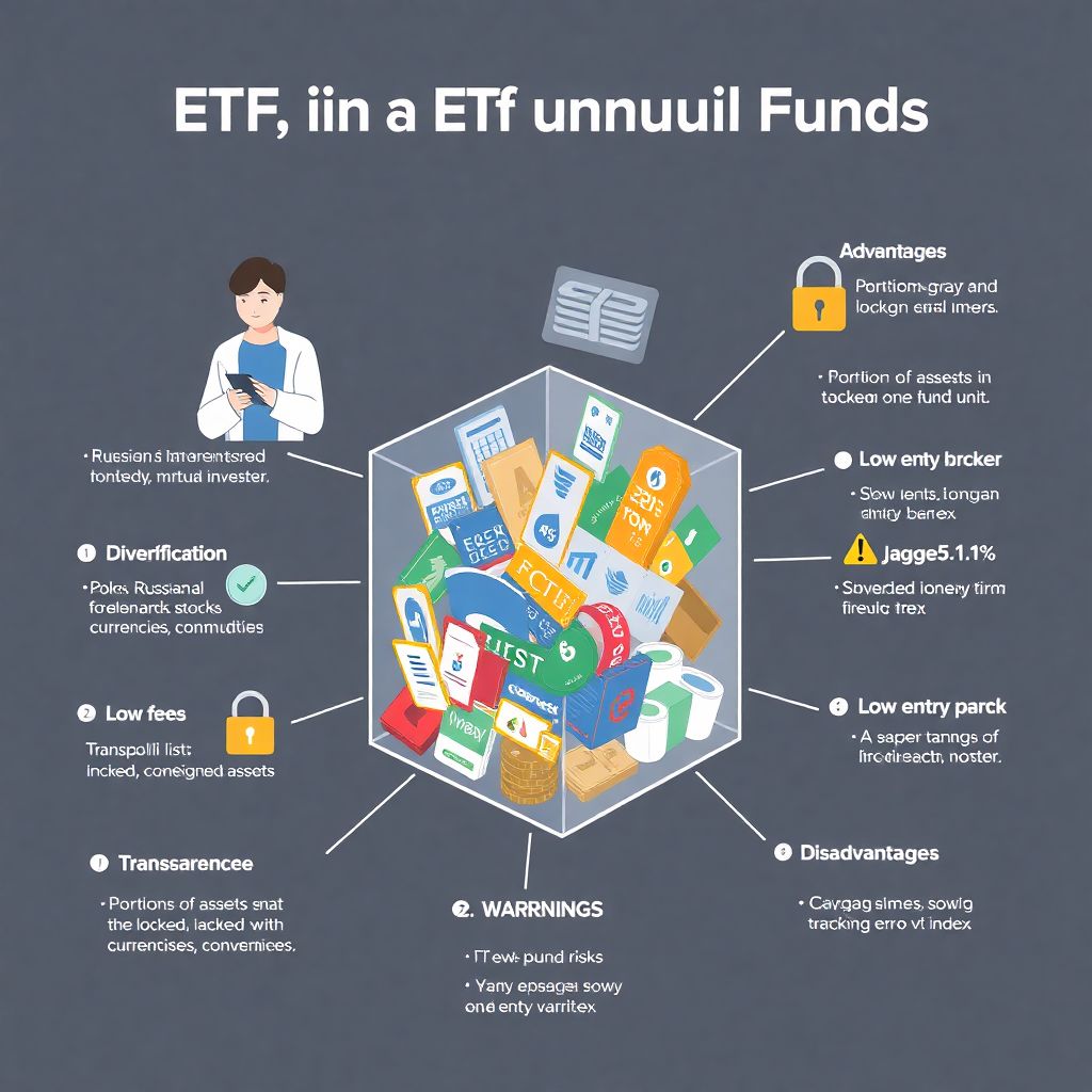 Биржевые фонды Etf и БПИФы на российском рынке: плюсы, минусы и риски