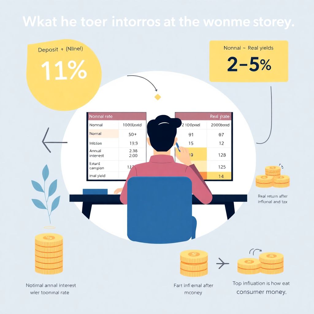 Инфляция против доходности: как оценить реальную выгоду банковских вкладов